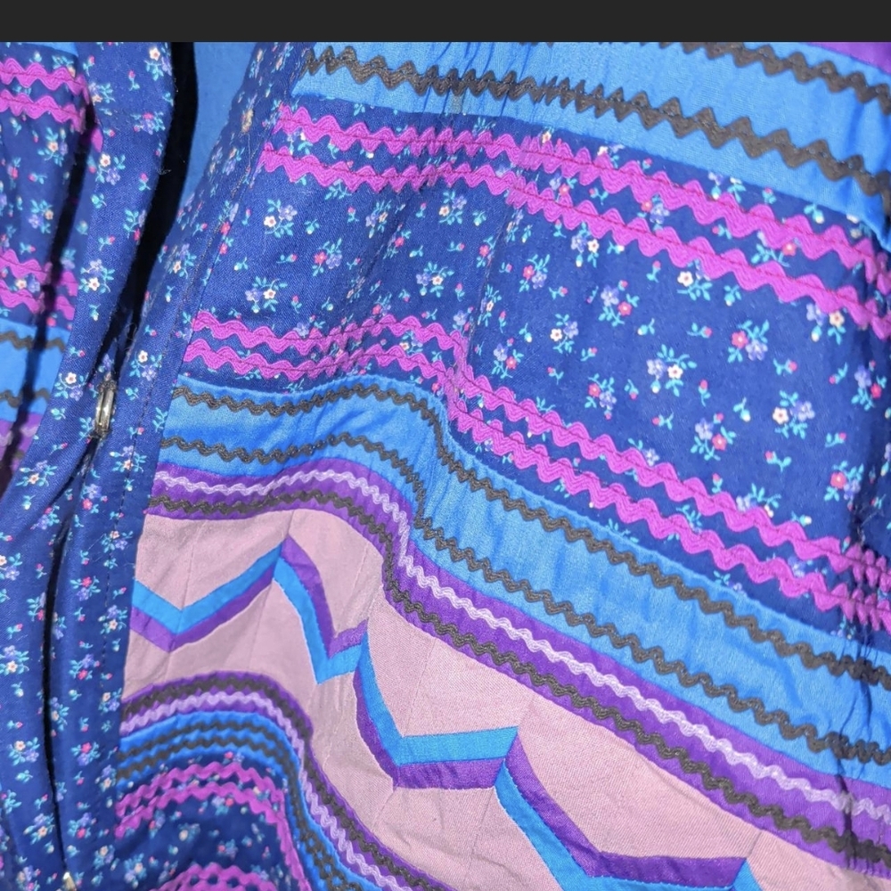 Colorful Patterned Jacket - image 3